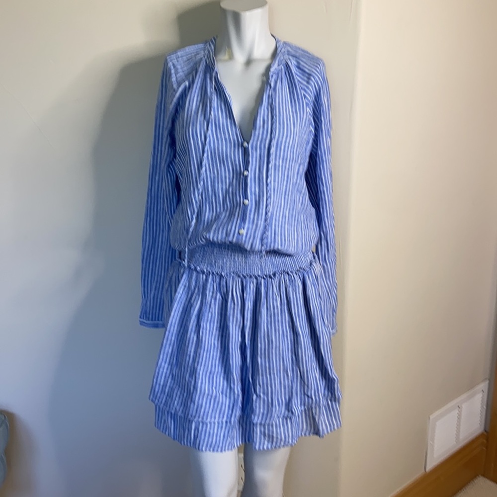 Rails Jasmine striped dress elastic waist size xs - Picture 3 of 11